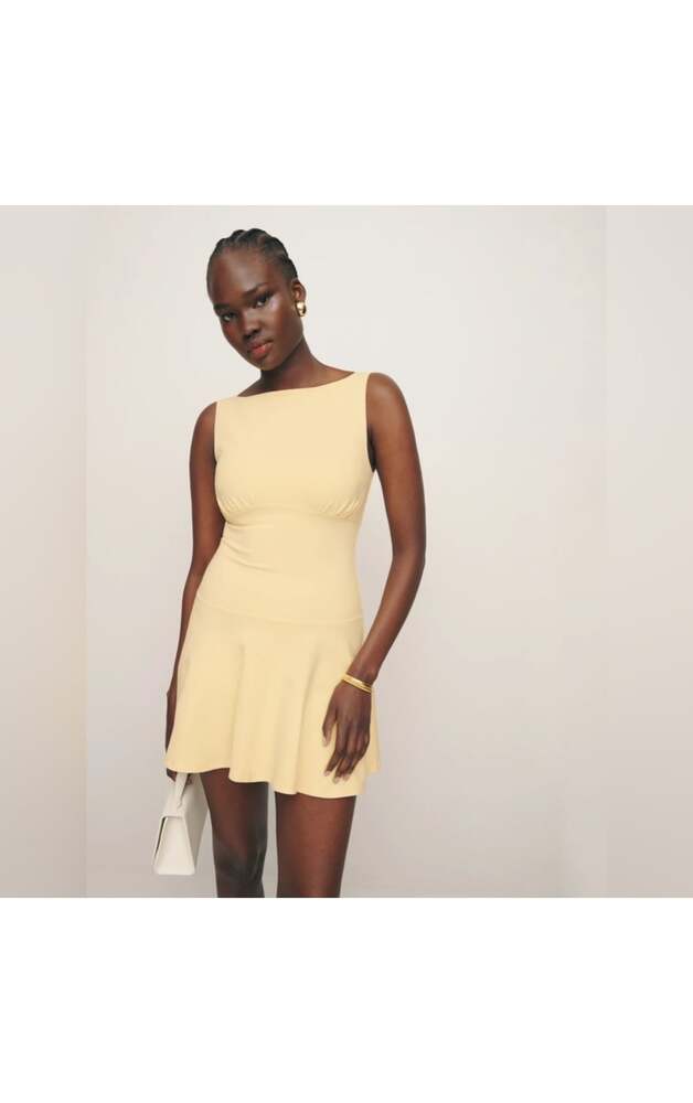 Reformation Mayve Knit Dress